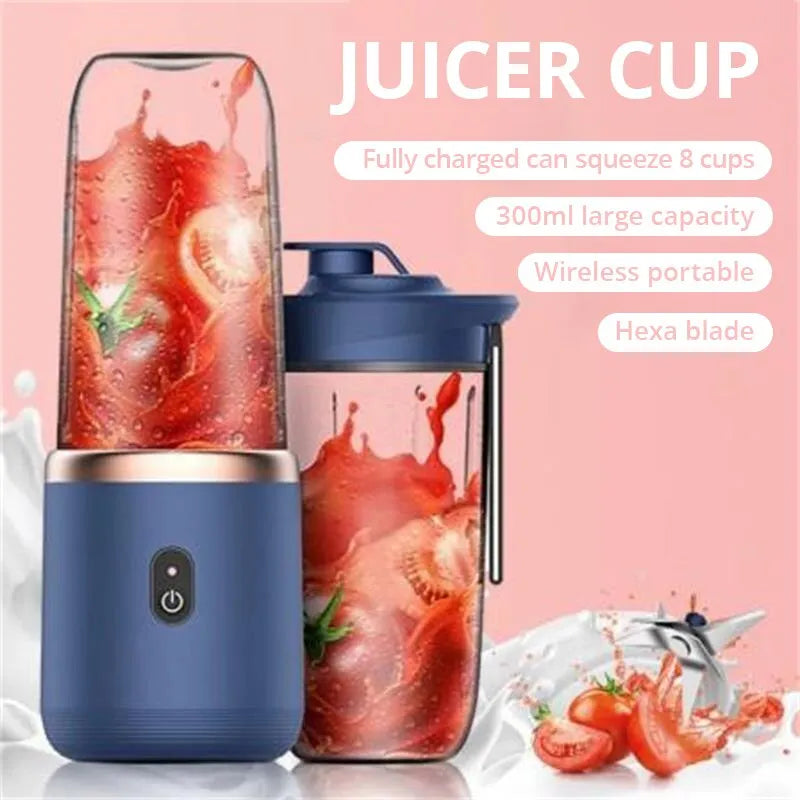 Portable Juicer/Smoothie Blender w/Sports Bottle